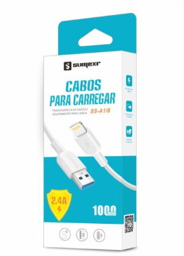 Cabos de Dados Carregador Sumerx Lighting - USB para iPhone