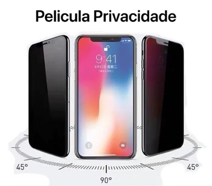 Película de Privacidade em Vidro 3D - Anti Espião - Motorola